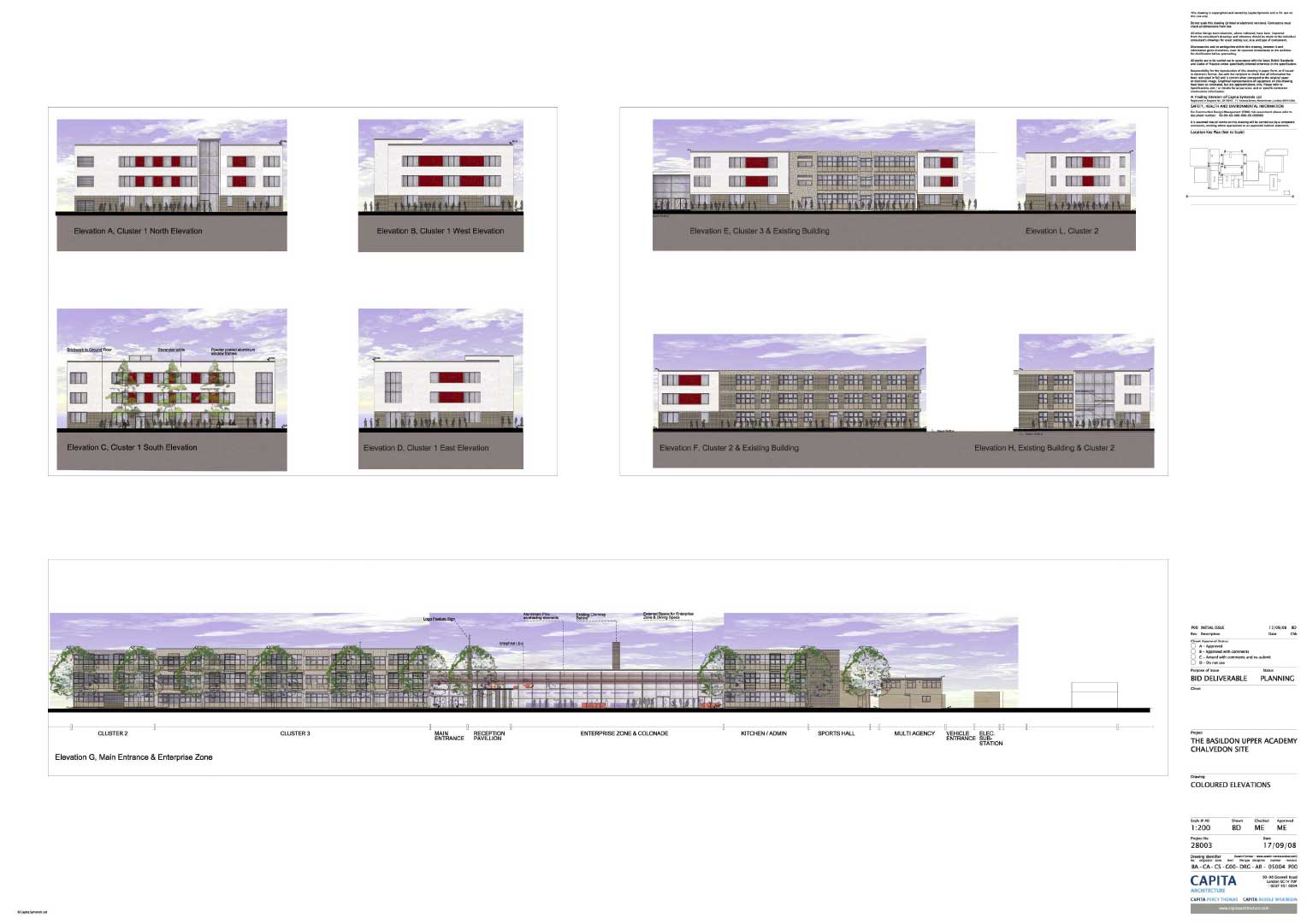 Basildon Academies Upper School, Project Architect (ME at Capita Symonds) | UK Construction